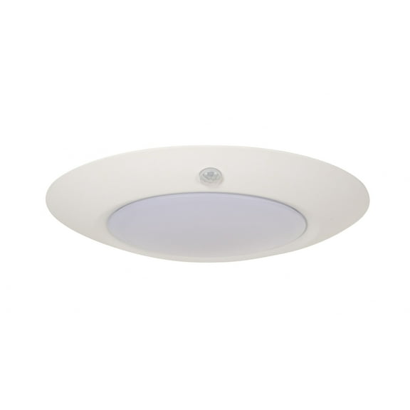 X9007M-W-LED Craftmade Lighting 15W 1 LED Slim Line Flush Mount with with Motion Sensor-1.26 Inches Tall and 7.4 Inches Wide