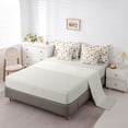 thumbnail image 5 of Erosebridal Bear Animal Print Twin Bedding Sets 7-Piece, Cute Cartoon Stars Bedding Comforter Set, 5 of 7