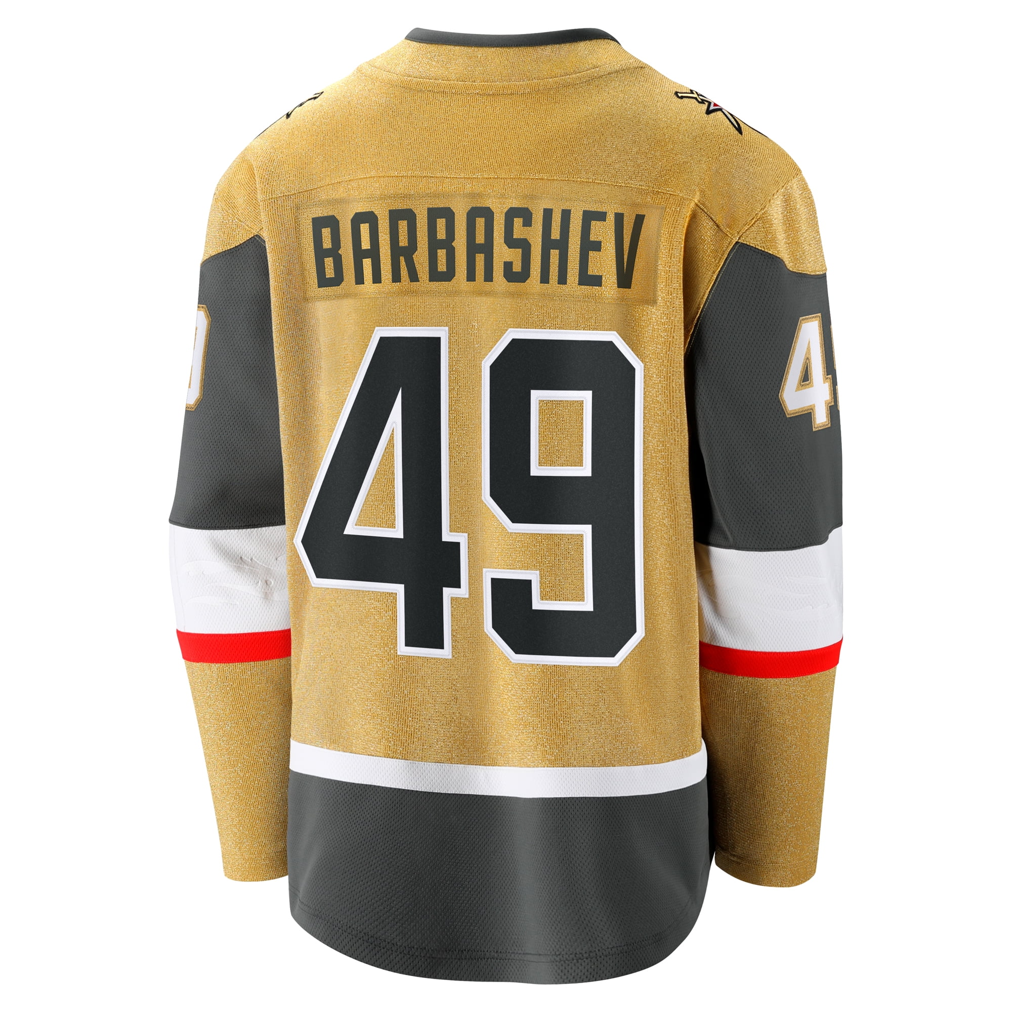 Men's Fanatics Ivan Barbashev Gold Vegas Golden Knights Home