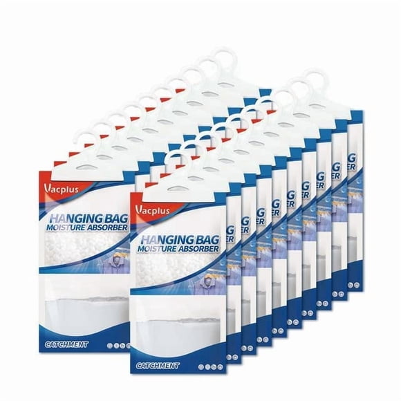 Absorbedor de humedad Vacplus, paquete de 20 unidades, 290 ml, armario colgante