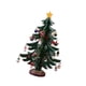 thumbnail image 2 of Adorno para árbol de Navidad, mini regalo de madera para festivales, decoración de escritorio con estrella Verde grande, 2 of 9