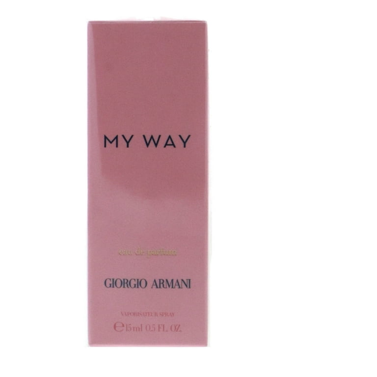 Giorgio Armani My Way, 0.5 oz 15 ml EDP Spray for Women, Orange