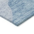 thumbnail image 4 of Addison Rugs Chantille Indoor/Outdoor Transitional Abstract Denim Washable Round Rug, 8' x 8', 4 of 6