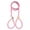 Pink, variant on Dog Leash No Buckle Slip Lead Dog Leash Heavy Duty No Pull Leash for Small Medium Dogs Knot-free Design with Adjustable Stopper for Training Walking