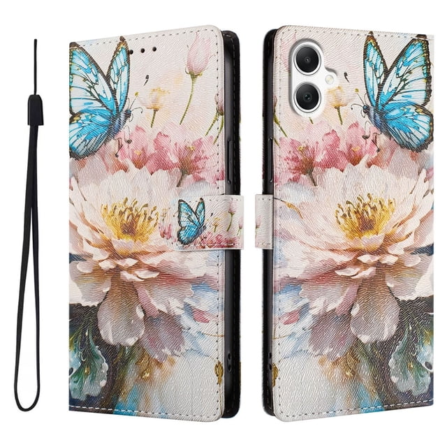 FOXDOCK Funda Tipo Cartera para Samsung Galaxy A07 con Soporte y Correa – Diseño de Patrones Lindos