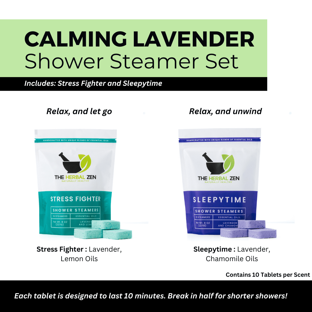 Lavender Shower Steamers Gift Set - Shower Bombs Made in the USA - Relaxation Gift for Women - Lavender Shower Steamers for Women - Eucalytus Shower Steamer - Self Care Gift
