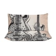 thumbnail image 3 of 3 Pcs Soft Bedding Set, Includes 1 Duvet Cover with Zipper And 2 Pillow,Shams Vintage Guitar With Wings Queen(90"×90"), 3 of 8