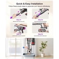 thumbnail image 6 of Hosaud Cordless Vacuum Cleaner - 45000pa 550W 55mins 2600mAh Lightweight Stick Vacuum Cleaners for Home Pet Hair Carpet Floor Purple, 6 of 11