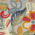 thumbnail image 3 of 3â€™ x 5â€™ Multi Jacobean Floral Indoor Outdoor Area Rug, 3 of 9