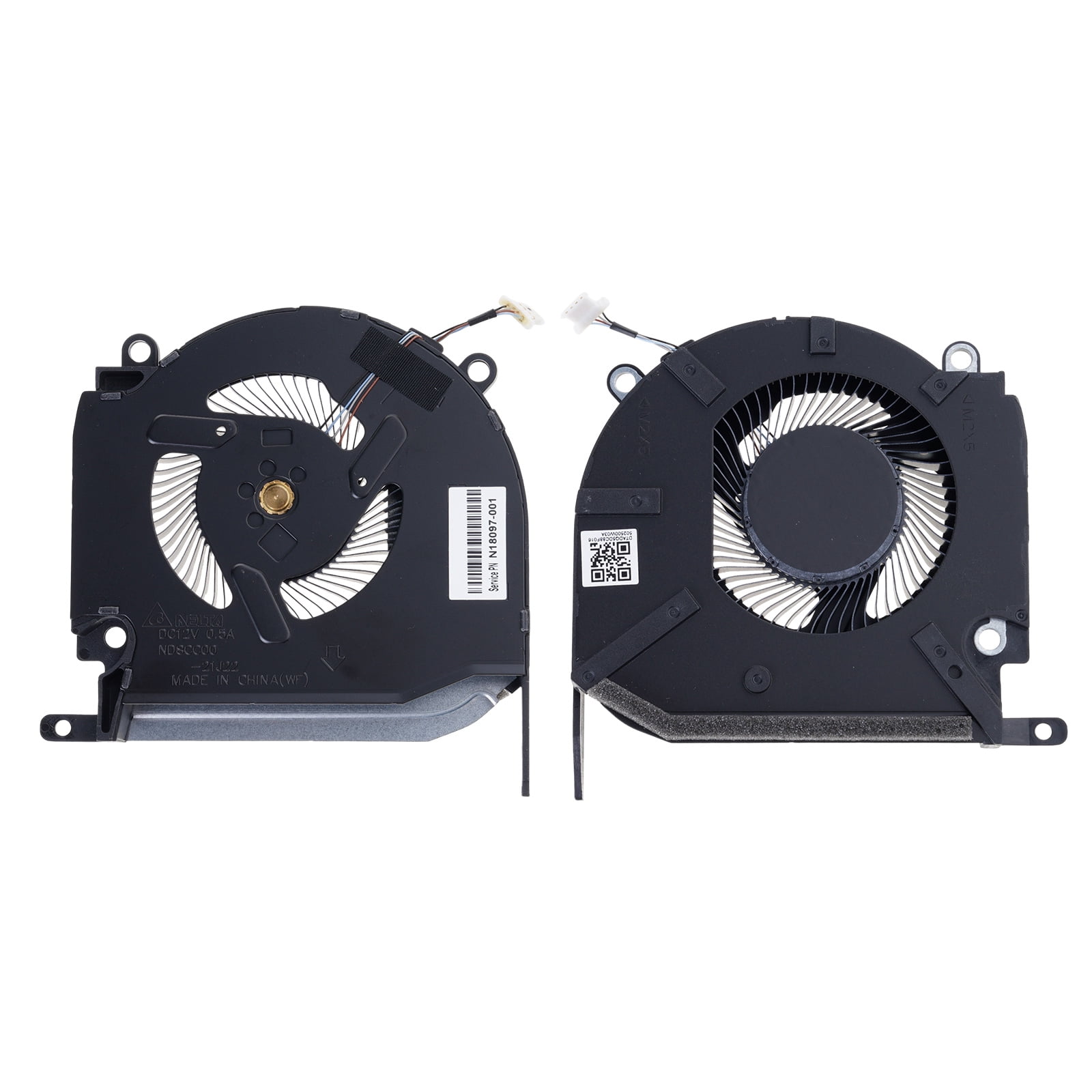 Laptops Cooling Fan Radiators DC12V 4Pin 4wires Quiet GPU CPU Coolers for OMEN 16K 16-N for OMEN 8Pro