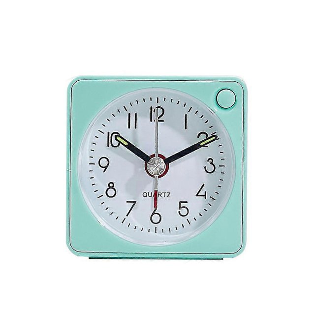 Snooze Function Table Battery Powered Alarm Clock For Bedside Silent Night Light