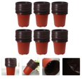 thumbnail image 3 of 150pcs Simple Plastic Plant Pot Garden Flower Planter Plastic Plant Nursery Pots, 3 of 10
