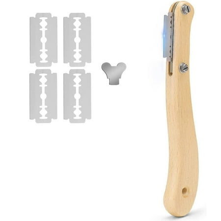 

Bread Scoring Knife Wooden Handle Bread Cutter Slicer Dough Scraper for Kitchen Cake Dessert Bread Baking DIY Tool