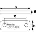 thumbnail image 2 of Seachoice Frame Tie Plates, Pair, 2 of 2