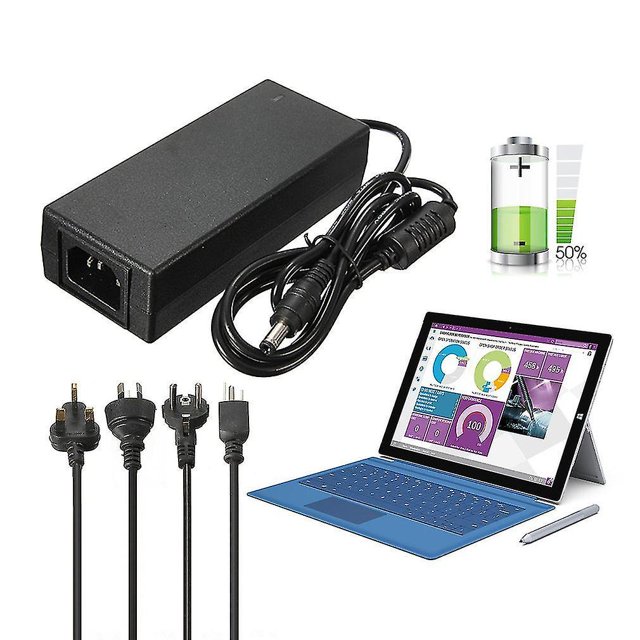Cargador universal del adaptador de CA de la fuente de alimentación de 12v 5a Ac con indicador LED ZefeiWu 8390614088276