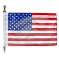 thumbnail image 4 of Rear Side Flag Pole Mount Motorcycle Luggage Rack Flag Shelf With Base Adjustable For Harley Honda Yamaha Suzuki, 4 of 4
