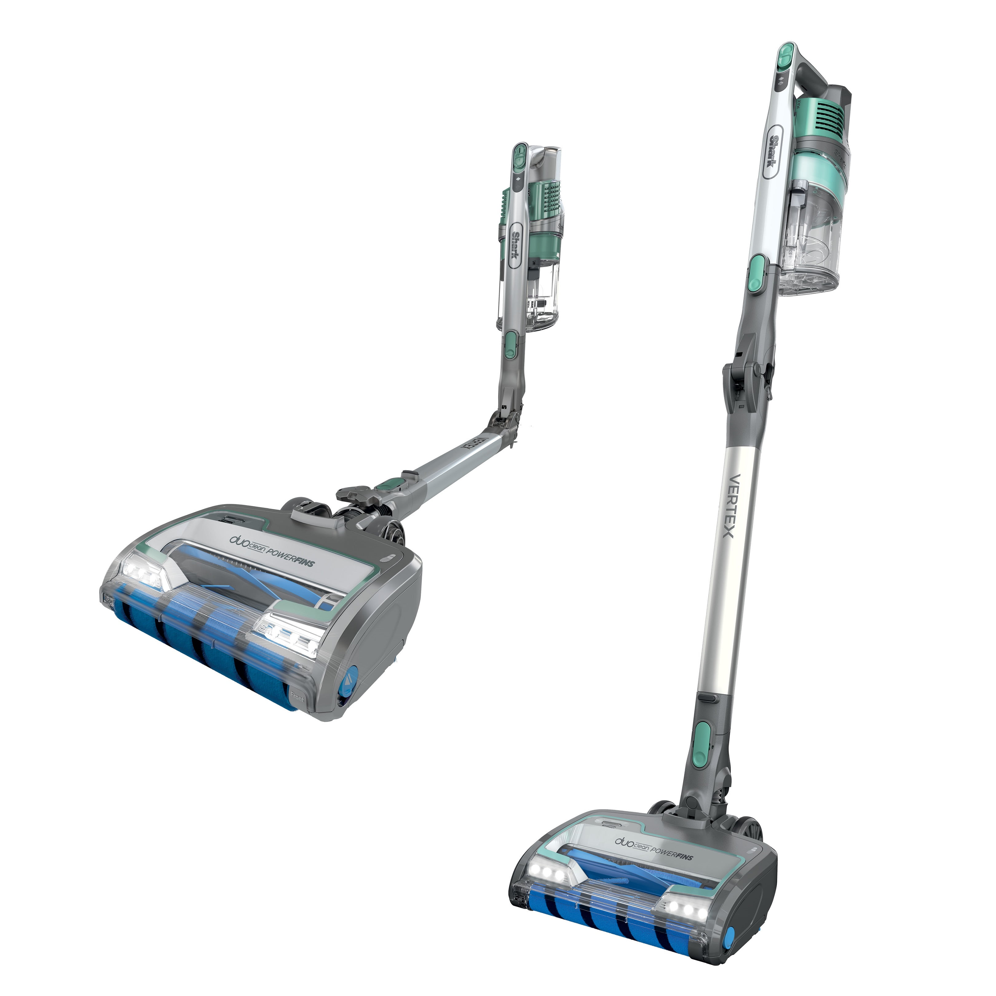 Shark IZ441HBRN Vertex DuoClean PowerFins Lightweight Cordless Stick