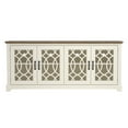 thumbnail image 5 of Raccon 68.2 in. Ivory with Knotty Oak Wide TV Stand Fits TV's up to 75 in., 5 of 5