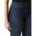 thumbnail image 6 of Levi Strauss Signature Women's Mid Rise Straight Jeans, 6 of 8