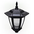 thumbnail image 5 of Alpine Corporation Solar Black 3-Function LED Light - Stake, Wall Light or Hanging, 30 Inch Tall, 5 of 14
