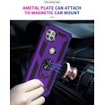 thumbnail image 5 of Moto One 5G Ace Case,with HD Screen Protector,FYBTO [Military Grade] Ring Car Mount Kickstand Hybrid Hard PC Soft TPU Shockproof Protective Case for FYBTO Moto One 5G Ace (Red), 5 of 5