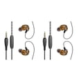 thumbnail image 3 of Kearding conductor de cobre HiFi deporte profesional auricular en el oído auricular para correr con micrófono auricular música auriculares Type3 NO3, 3 of 6