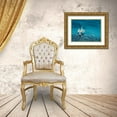 thumbnail image 3 of Pelissier, Marc 24x19 Gold Ornate Wood Framed with Double Matting Museum Art Print Titled - Croisement Bleu, 3 of 4
