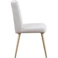 thumbnail image 2 of Trent Home 19" Contemporary Linen Fabric Dining Chair in Cream White (Set of 2), 2 of 4