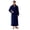 Navy, variant on Fewfanhot Men’s Shawl Collar Fleece Bath Robe, Long Wrap‑Around House Robe with Self‑Tie Belt, Sleep Robe for Adult Men M‑XL
