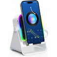 thumbnail image 1 of wonima11 Gifts for Men Women, 5 in 1 Wireless Induction Speaker, Bluetooth Speaker with Cell Phone Stand Compatible with iPhone iPad Android Tablet, Cool Gadgets Gifts for Birthday Christmas, 1 of 1