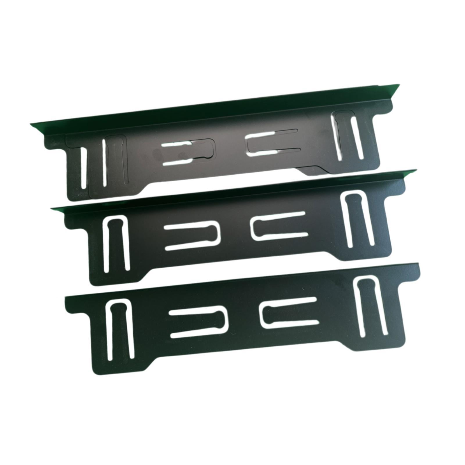 Fancyes 4Pcs Stovetop Space Covers Heat Resistant Cabinet Space Filler for Dining Room Black