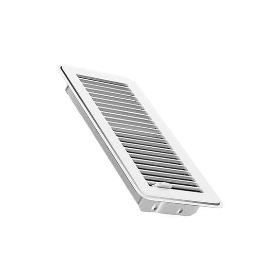 Metal Floor Register Ventilation Grille 11.5x5.5 Inch Not Bendable Construction Simple Installation For Ducts