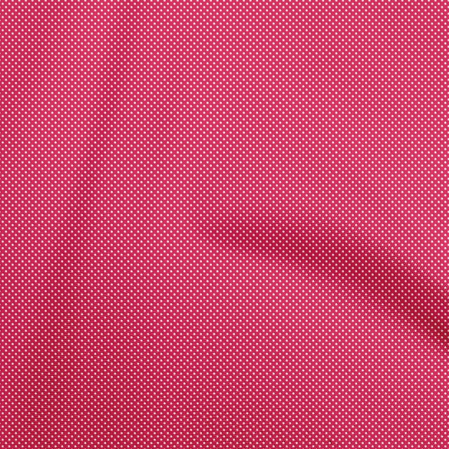oneOone Viscose Chiffon Red Fabric Polka Craft Projects Decor Fabric Printed By The Yard 42 Inch Wide