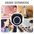 thumbnail image 3 of FENGGUIQU De Espuma Para Micrófono Con Compacto Multicolor Para Streaming Y Karaoke, 3 of 6
