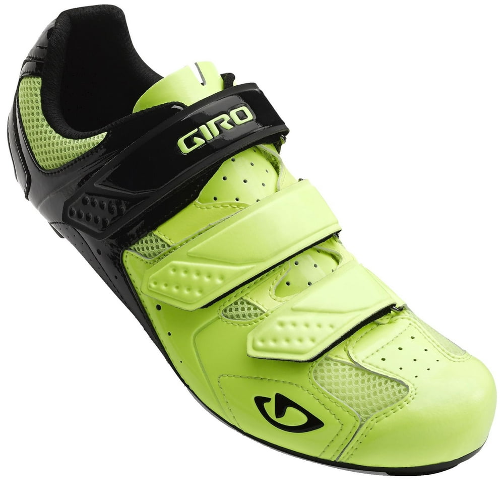 giro orange cycling shoes