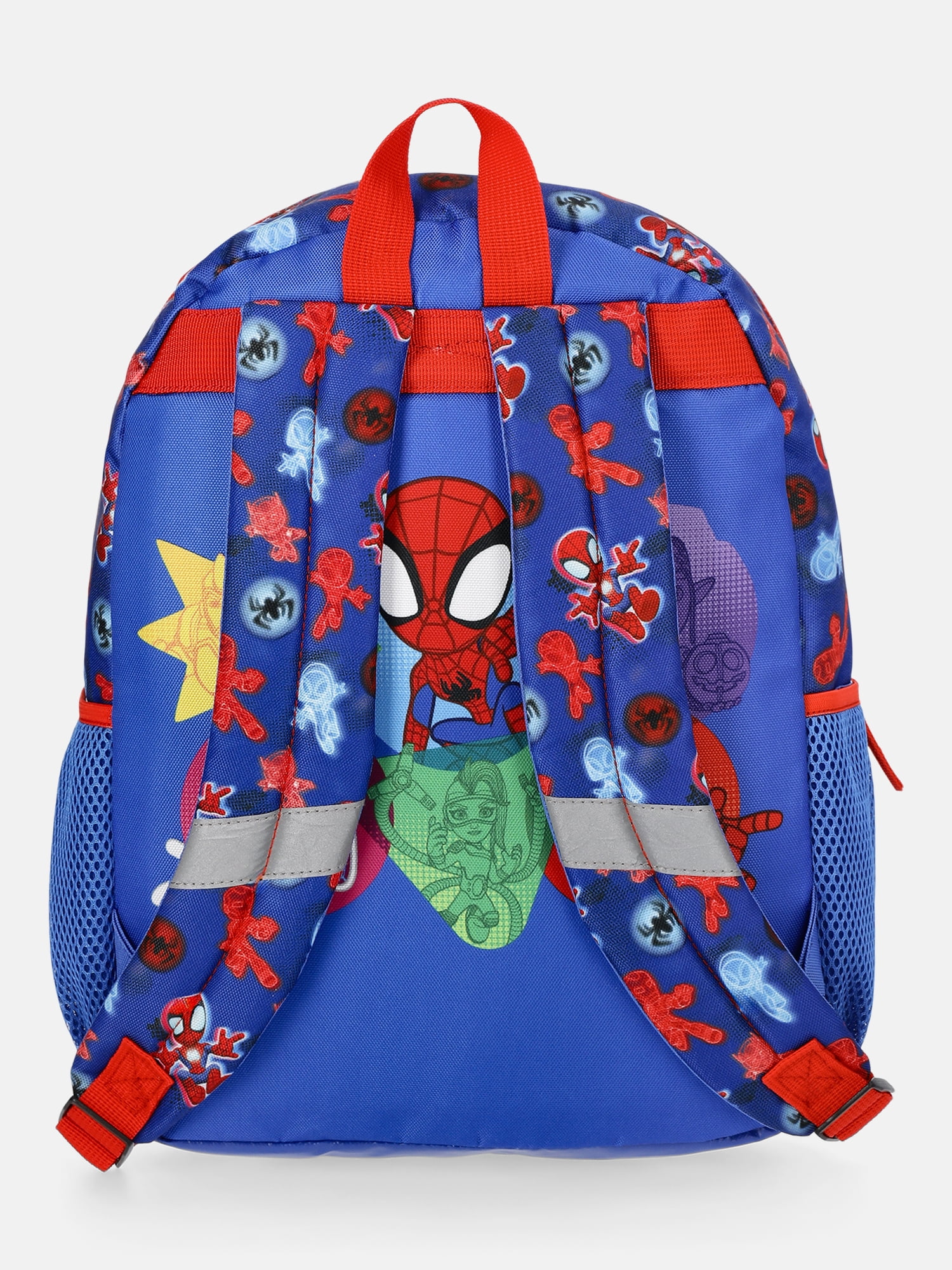 Marvel Spidey and Friends 14" Toddler Backpack with Lunch Kit - Blue