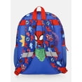 thumbnail image 2 of Marvel Spidey and Friends 14" Toddler Backpack with Lunch Kit - Blue, 2 of 5