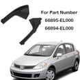 thumbnail image 2 of par de rejillas de ventilación para capó de coche LHD, cubierta exterior, accesorios TPE 66895-EL000 66894-EL000 para Nissan Versa Sedan Hatchback Tiida Latio C11, 2 of 4
