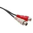 thumbnail image 3 of 6Ft 3.5Mm Stereo Male To 2-Rca Female Rd/Wh Audio Cable, Cablesonline Av-Y1206, 3 of 4