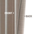 thumbnail image 3 of Cortinas Jinchan Taupe Texturizadas en Lino 160x160cm 2 Paneles, 3 of 6