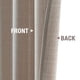 thumbnail image 3 of Cortinas Jinchan Taupe Texturizadas en Lino 160x160cm 2 Paneles, 3 of 6
