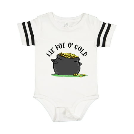 

Inktastic St. Patrick s Day Lil Pot of Gold Gift Baby Boy or Baby Girl Bodysuit