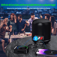 thumbnail image 5 of Adaptador Auxiliar Bluetooth, Receptor De Audio Con Jack 3.5 NEGRO, 5 of 5