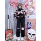 thumbnail image 1 of 2023 Sanrio Hello Kitty Jeans dibujos animados Anime Y2K chica picante pantalones de pierna ancha moda calle Hip Hop estampado estrella pantalones vaqueros sueltos, 1 of 4