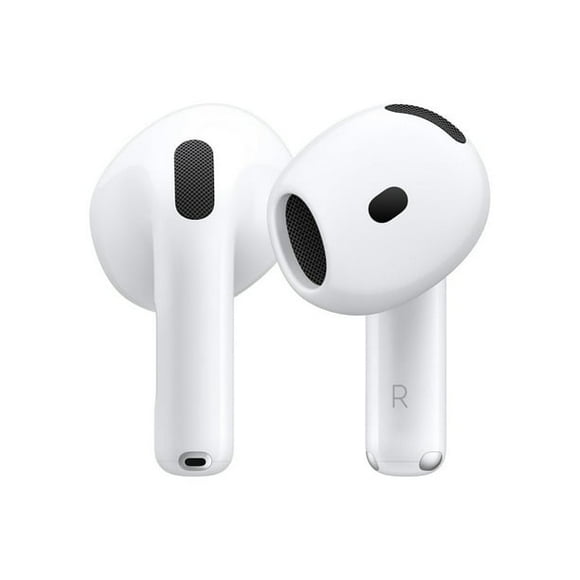 Restored Apple AirPods 4 with Active Noise Cancellation & Adaptive Audio Bluetooth Wireless Earbuds with MagSafe Charging Case White - Open Box