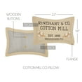 thumbnail image 6 of VHC Brands Ashmont Throw Pillow, 100% Cotton Decorative Farmhouse Accent for Couch, 6 of 7