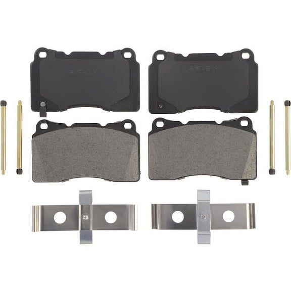 Front Brake Pad Set - Compatible with 2010 - 2016 Hyundai Genesis Coupe 2011 2012 2013 2014 2015