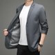 thumbnail image 3 of Traje de mezcla de lino y algodón para primavera y otoño para hombre, chaqueta informal de estilo occidental, asequible y de alta gama, de estilo coreano, 3 of 4