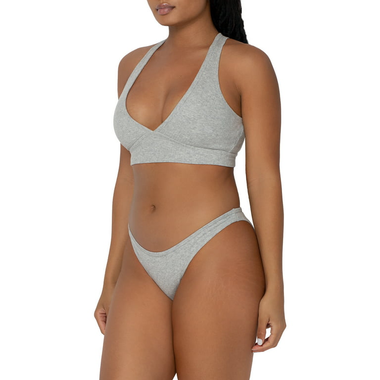Smart & Sexy Women's Comfort Cotton Rib High-Leg Bikini Panty, 2-Pack  Style-SA1414 