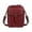 D, variant on Leather Small Crossbody Cell Phone Bag Women Men Versatile Shoulder Purse Fashion Bag (Brown)